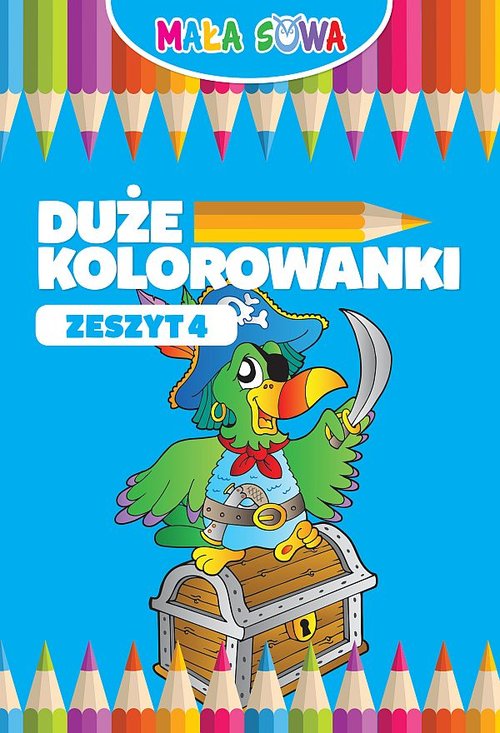 Image of Duże kolorowanki Zeszyt 4