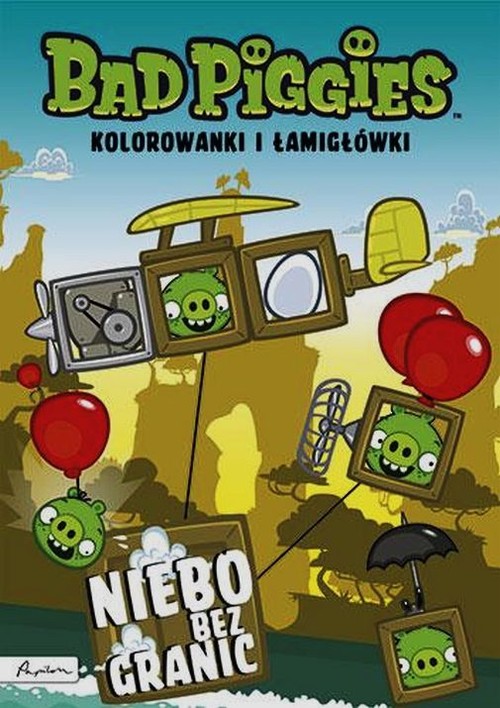 Image of Bad Piggies Niebo bez granic Kolorowanki i łamigłówki