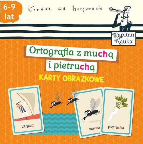 Image of Karty obrazkowe Ortografia z muchą i pietruchą 6-9 lat