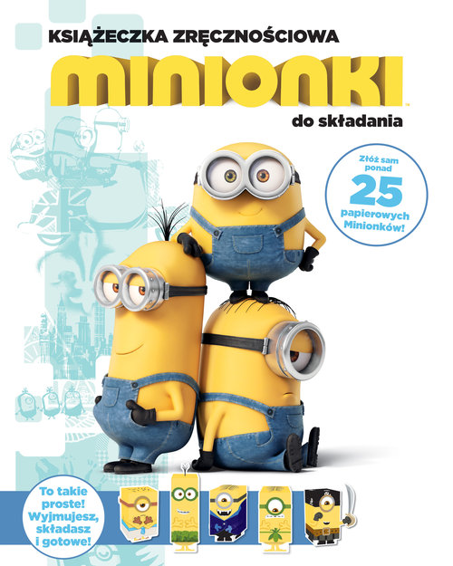 Image of Minionki Książeczka zręcznościowa do składania