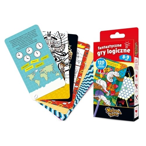 Image of Xplore Team Fantastyczne gry logiczne 8-9 lat