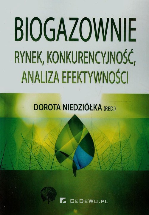 Image of Biogazownie rynek konkurencyjność analiza efektywności