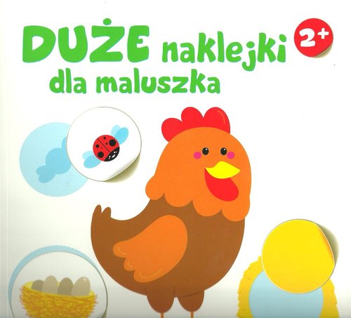Image of Duże naklejki dla maluszka Kurka