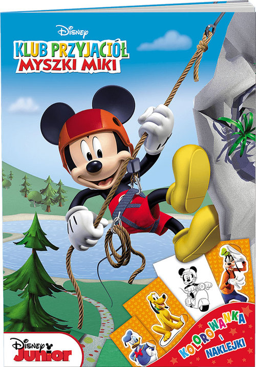 Image of Klub Przyjaciół Myszki Miki Kolorowanka i naklejki