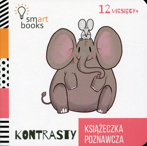 Image of Kontrasty Książeczka poznawcza Wiek 12m+