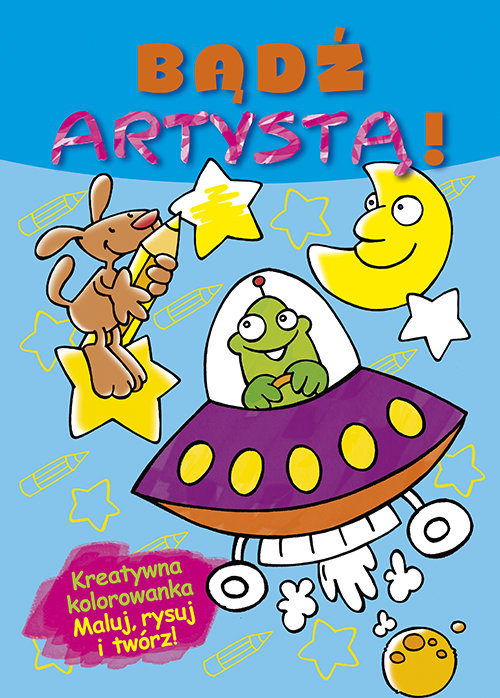 Image of Bądź artystą! zeszyt niebieski