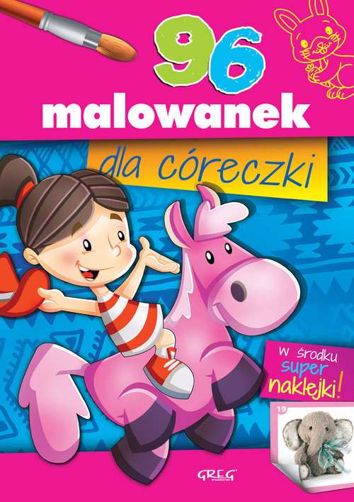 Image of 96 malowanek dla córeczki