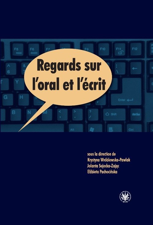 Image of Regards sur l'oral et l'écrit