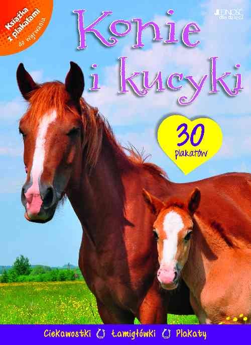 Image of Konie i kucyki Książka z plakatami