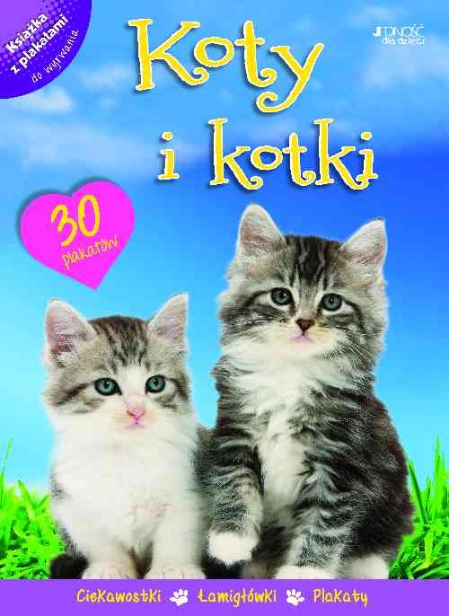 Image of Koty i kotki Książka z plakatami