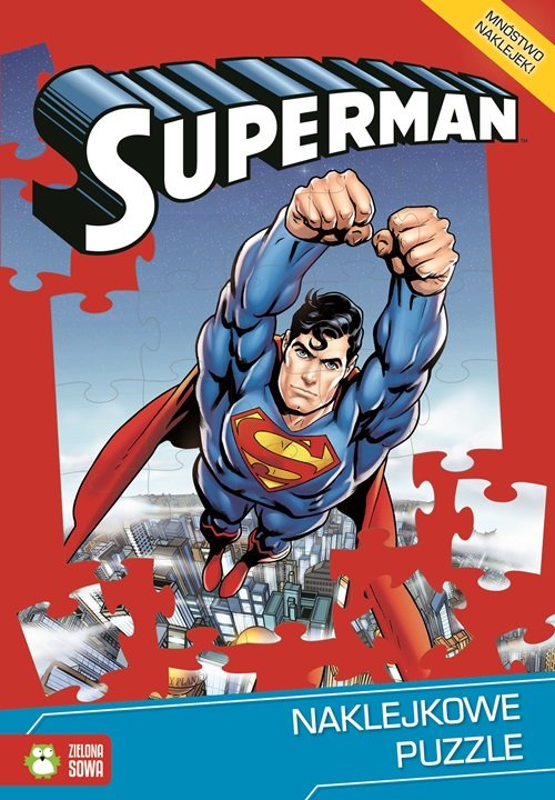 Image of Naklejkowe puzzle. Superman