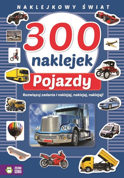 Image of 300 naklejek Pojazdy Naklejkowy świat
