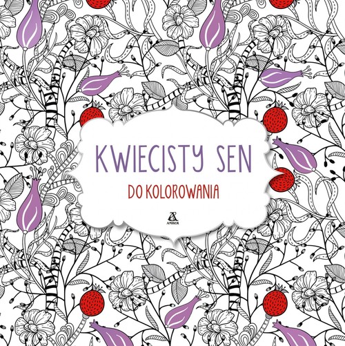 Image of Kwiecisty sen do kolorowania
