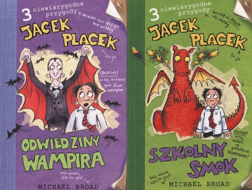 Image of Jacek Placek Szkolny smok / Odwiedziny wampira Pakiet