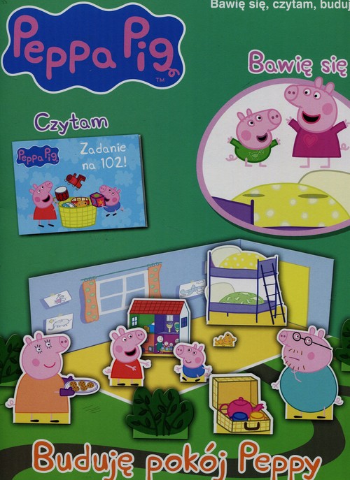 Image of Peppa Pig Bawię się czytam buduję nr 5 Buduję pokój Peppy