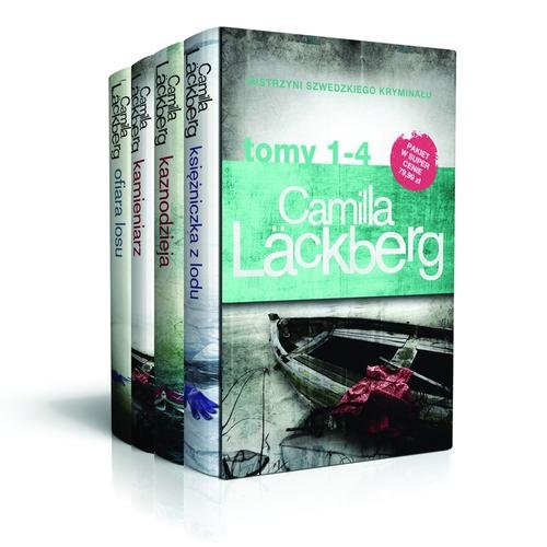 Image of Księżniczka z lodu / Kaznodzieja / Kamieniarz / Ofiara losu Pakiet Camilla Lackberg Tom 1-4