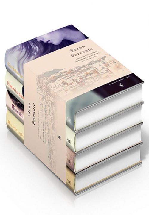 Image of Genialna przyjaciółka / Historia nowego nazwiska / Historia ucieczki / Historia zaginionej dziewczynki Tom 1-4 Pakiet