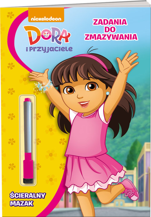 Image of Dora i Przyjaciele Zadania do zmazywania ścieralny mazak