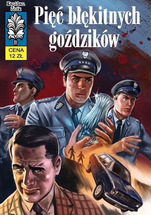 Image of Kapitan Żbik Pięć błękitnych goździków