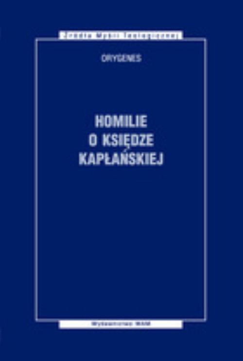Image of Homilie o księdze kapłańskiej