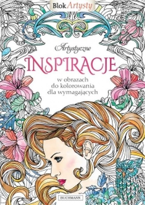 Image of Artystyczne inspiracje w obrazach do kolorowania dla wymagających Blok Artysty