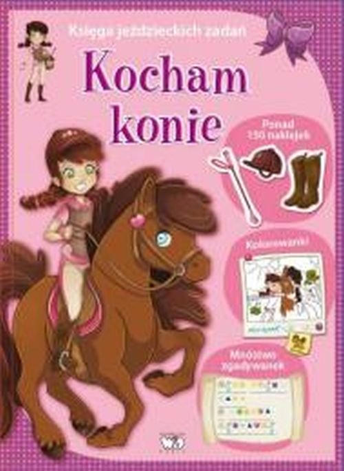 Image of Kocham konie Księga jeździeckich zadań