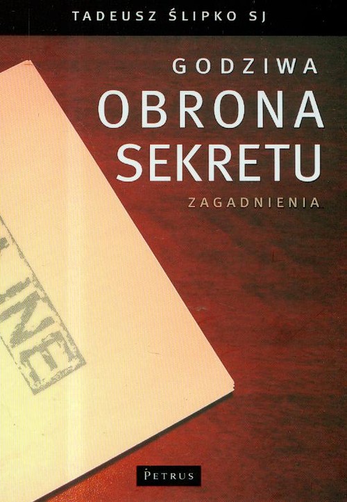 Image of Godziwa obrona sekretu. Zagadnienia