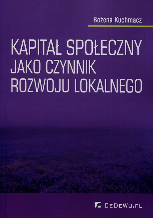 Image of Kapitał społeczny jako czynnik rozwoju lokalnego