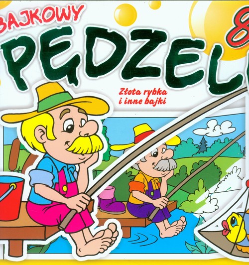 Image of Bajkowy pędzelek 3 Złota rybka i inne bajki 8 wodnych malowanek