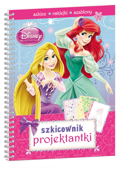 Image of Disney Księżniczki Szkicownik projektantki