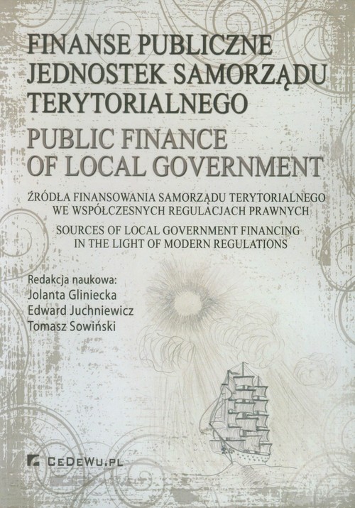Image of Finanse publiczne jednostek samorządu terytorialnego