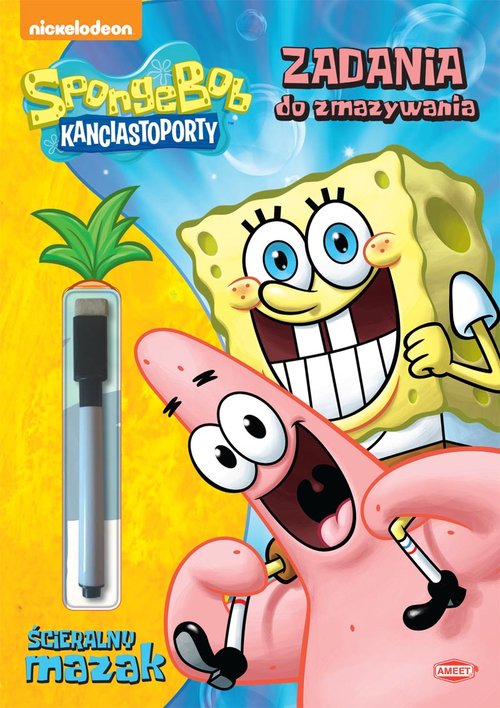 Image of SpongeBob Kanciastoporty Zadania do zmazywania