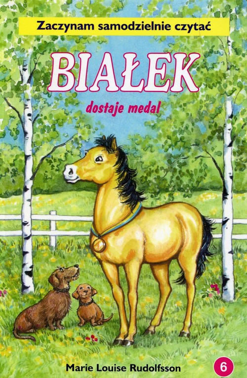 Image of Białek dostaje medal Tom 6 Zaczynam samodzielnie czytać