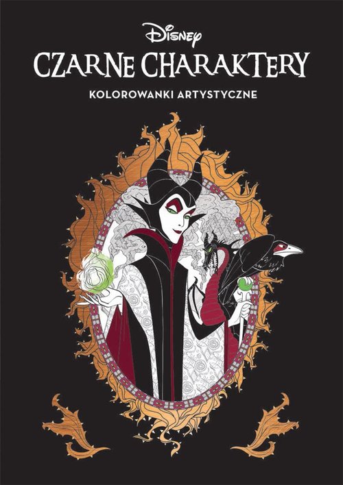 Image of Czarne charaktery Kolorowanki artystyczne KAS-6