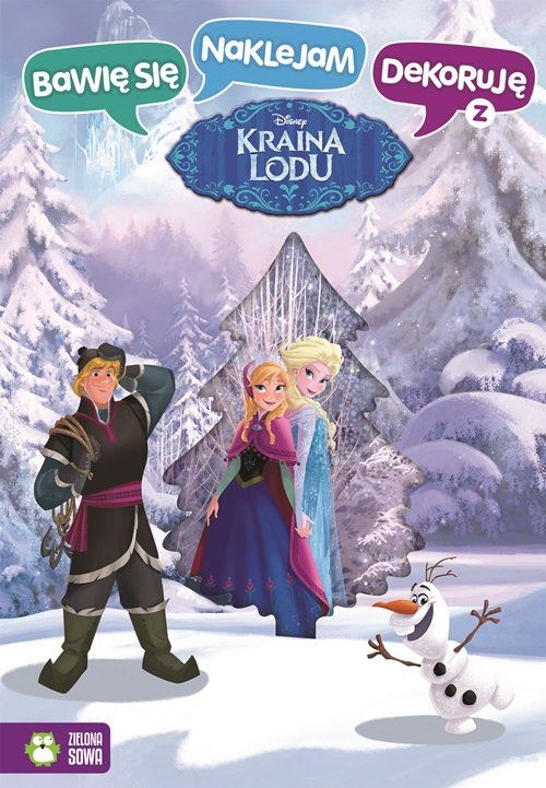 Image of Bawię się naklejam dekoruję z Krainą Lodu