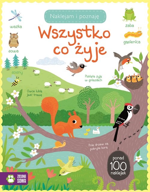 Image of Wszystko co żyje Naklejam i poznaję