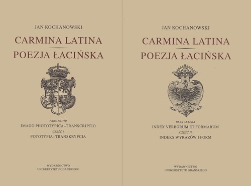 Image of Carmina latina Poezja łacińska Część 1 i 2
