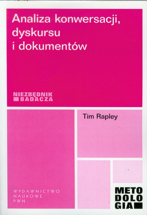 Image of Analiza konwersacji dyskursu i dokumentów