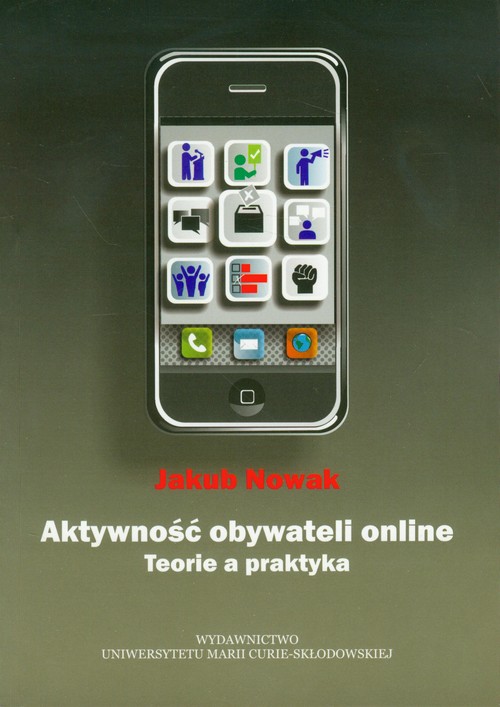 Image of Aktywność obywateli online Teorie a praktyka