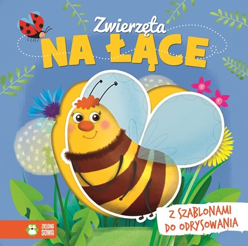 Image of Książka z szablonem Na łące