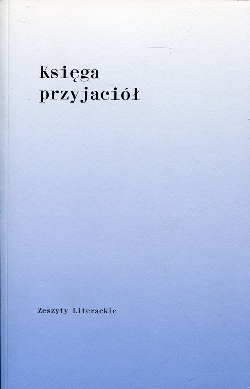 Image of Księga przyjaciół dla Barbary Toruńczyk
