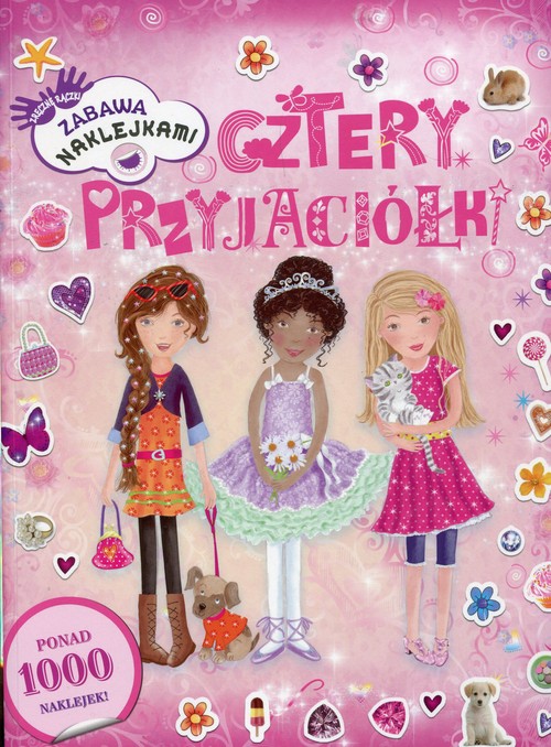 Image of Cztery przyjaciółki Zabawa naklejkami