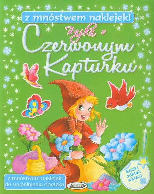 Image of Bajka o Czerwonym Kapturku z mnóstwem naklejek!