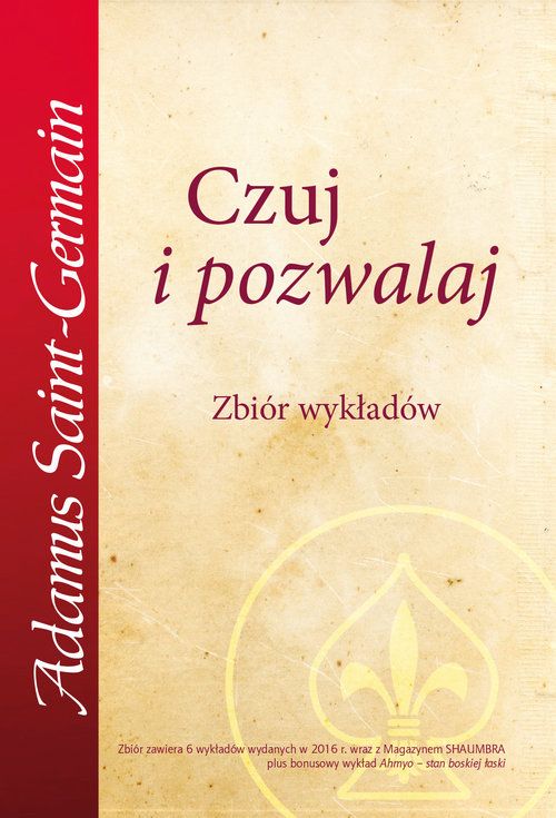 Image of Czuj i pozwalaj Zbiór wykładów