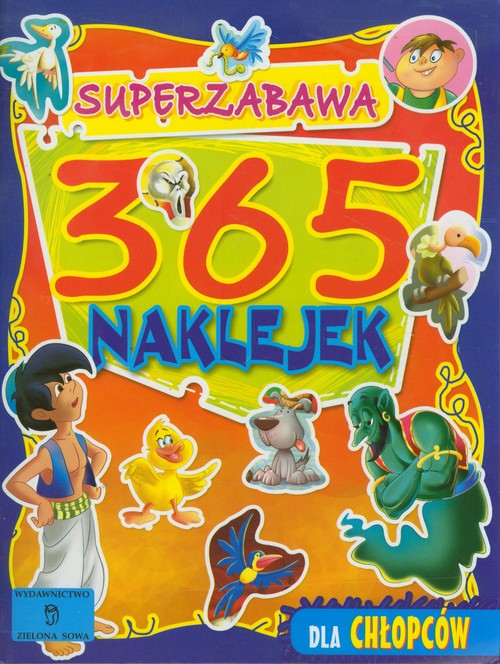 Image of 365 naklejek dla chłopców Superzabawa