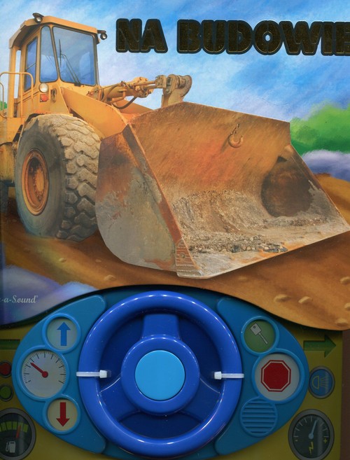Image of Na budowie + kierownica książeczka dźwiękowa