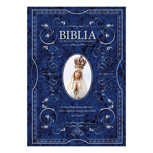 Image of Biblia rocznicowa z obwolutą 100. rocznica objawień fatimskich