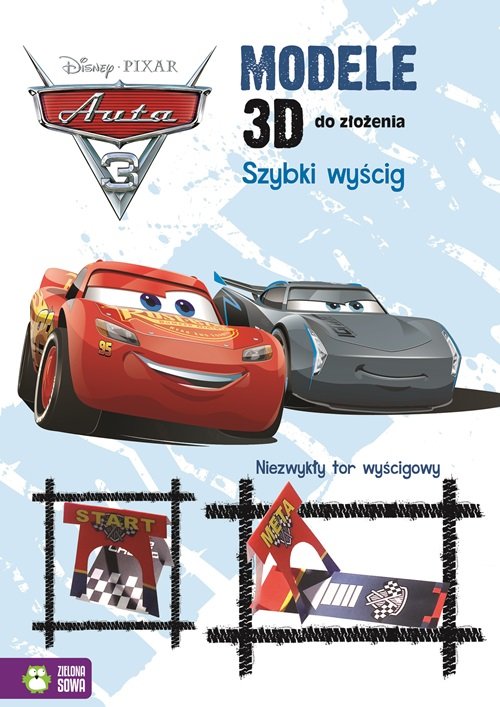 Image of Modele 3D do złożenia Szybki wyścig Auta 3