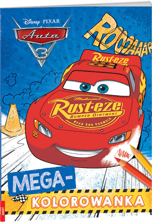 Image of Auta 3 Megakolorowanka KOL-1