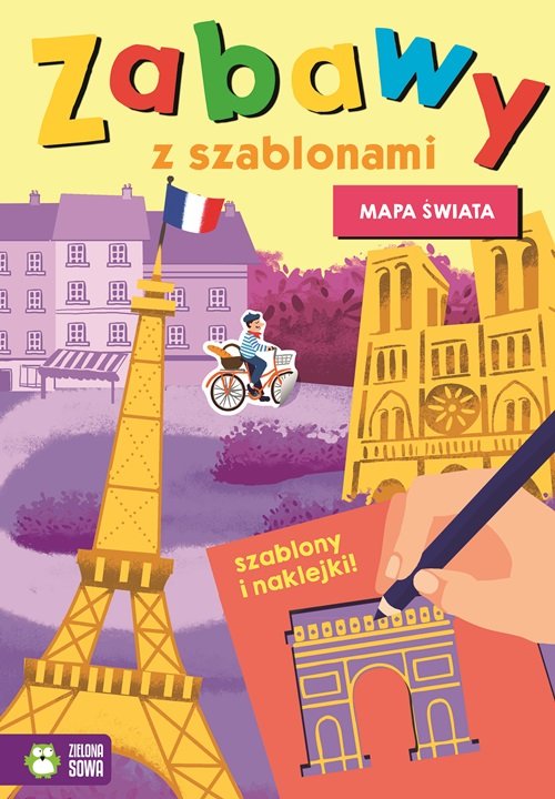 Image of Zabawy z szablonami Mapa świata